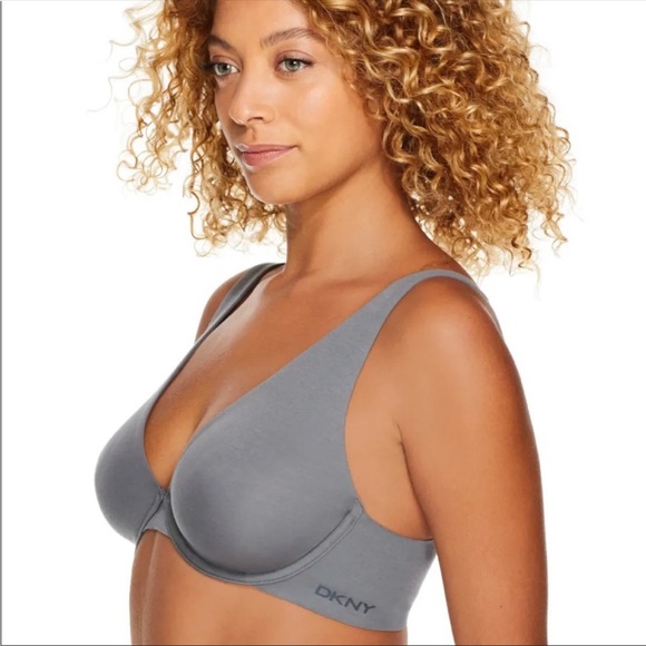 DKNY Bonded Cotton Underwire Bra NEW - Picture 2 of 9